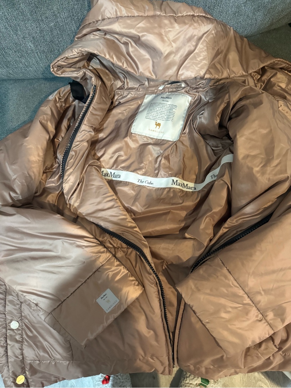 ORIG OVER $1500 CAMELUX SUPER LUXURIOUS MAXMARA JACKET NEW UNUSED JACKET